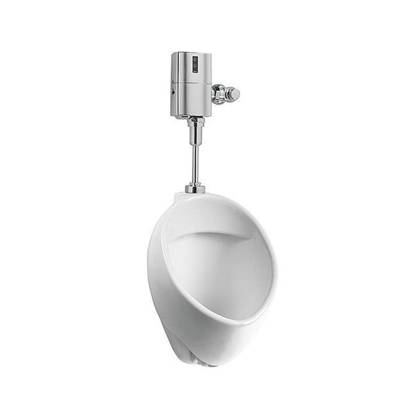 Procomfort UT105UG-01 Commercial Washout High Efficiency Toilet Urinal less Flush Valve; Cotton White PR310082